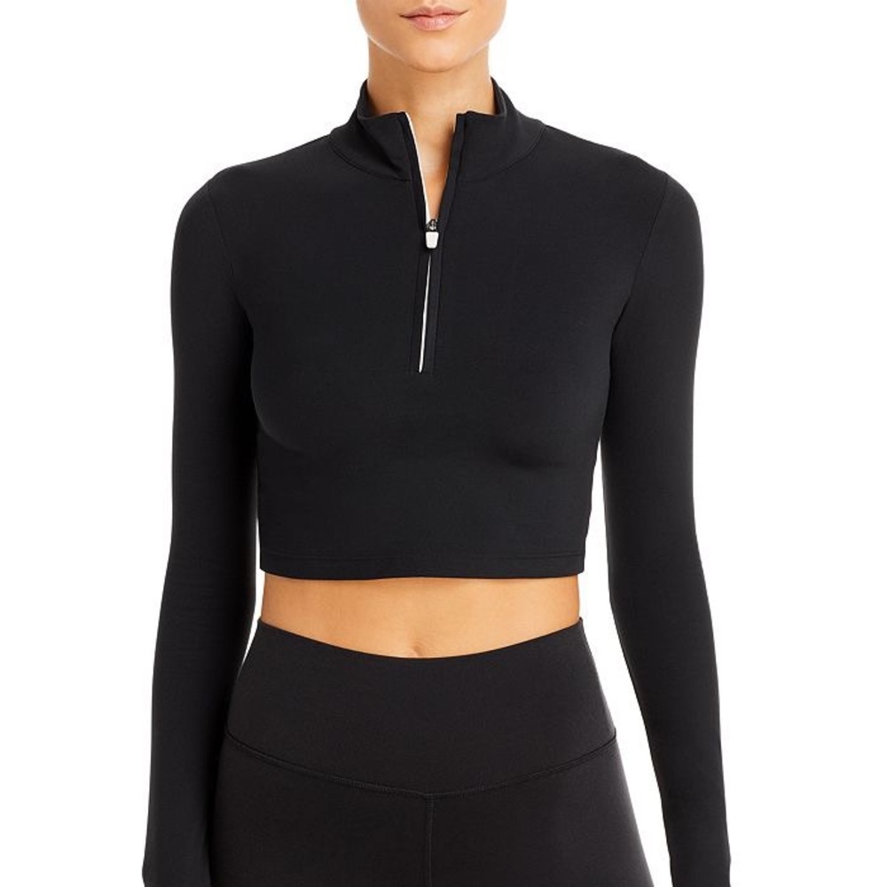 Splits59 Rain Half Zip Cropped